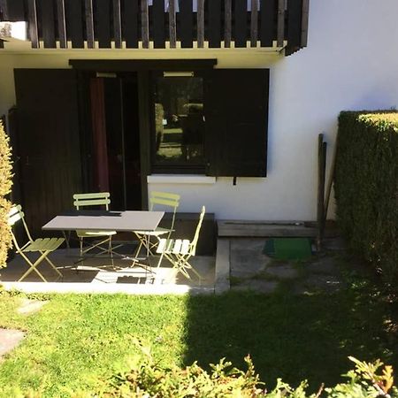 Studio Au Calme Avec Jardin Et Vue Mont-Blanc Chamonix ภายนอก รูปภาพ